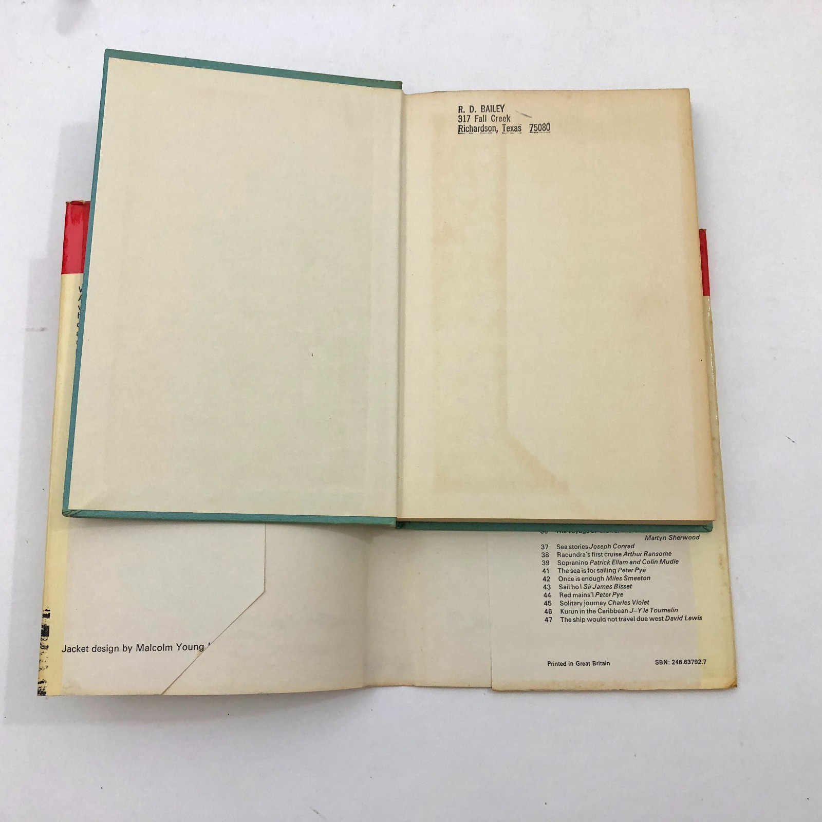 Vertue XXXV HBDC Mariners Library 1955 First Edition Humphrey Barton 180 pages