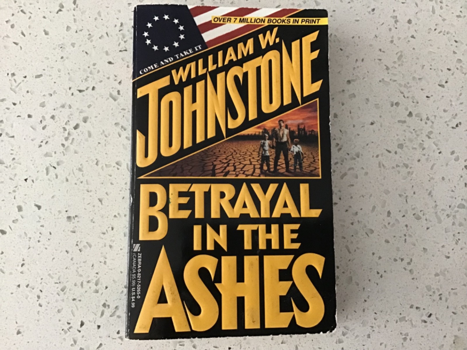 Betrayal in the Ashes by William Johnstone (1996, Uk- a Format Paperback)