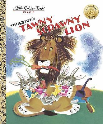Vintage A Little Golden Classic Book Tenggren’s Tawny Scrawny Lion #2879