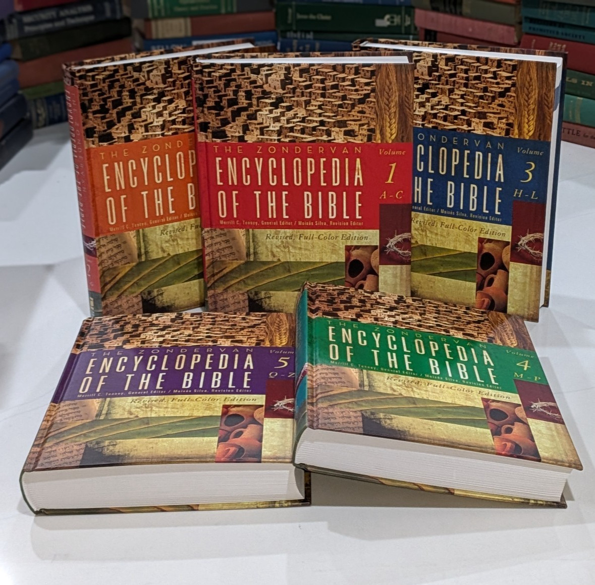 Zondervan : Encyclopedia of the Bible – Tenney & Silva | 2009 | 5 VOLUME SET