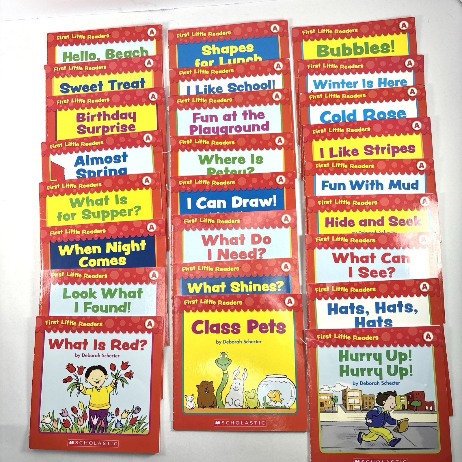 First Little Readers Scholastic Level A Kindergarten Preschool 25 Book Lot