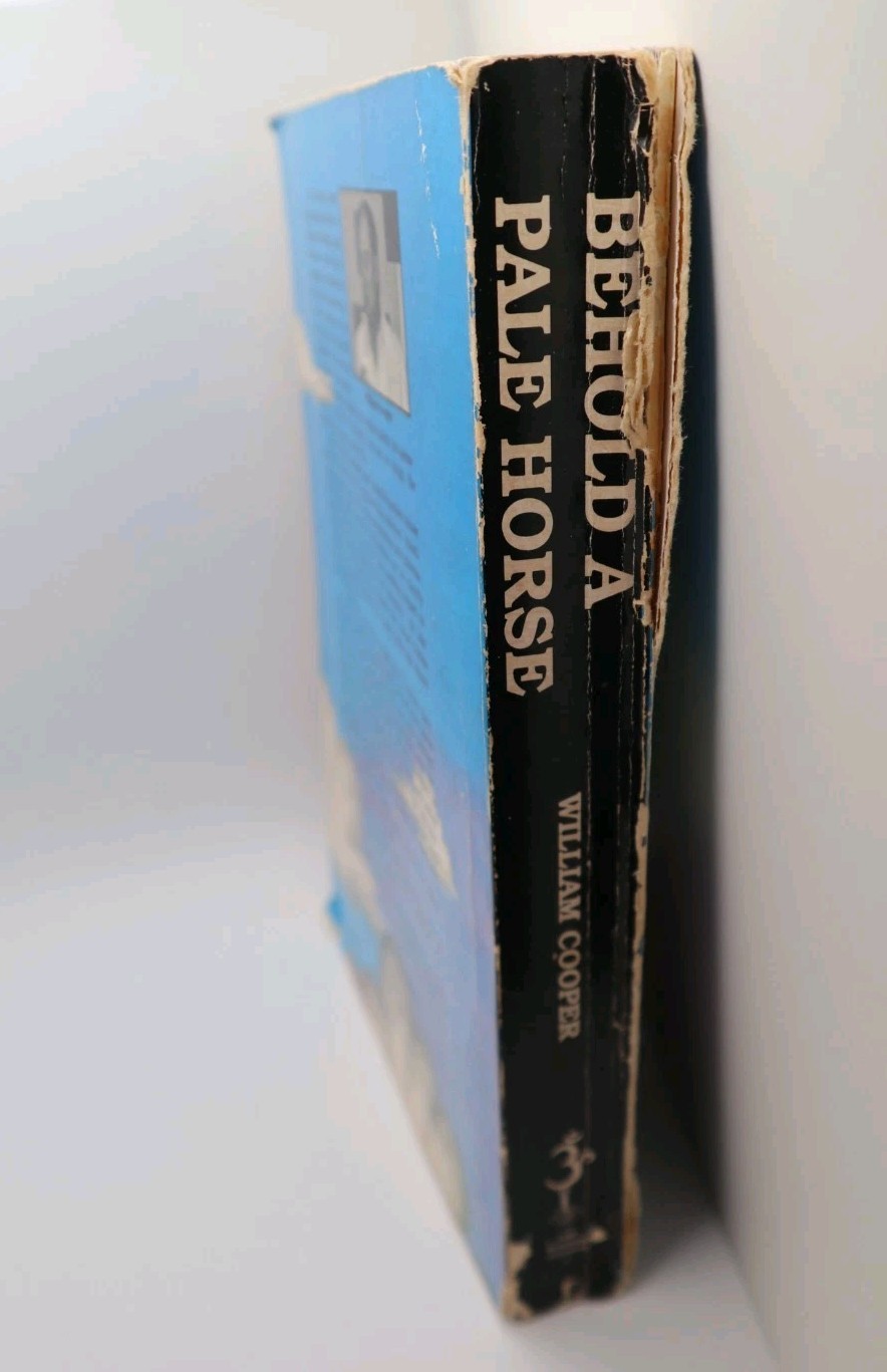 Behold a Pale Horse William Cooper 1991 1st Ptg UNREVISED NO UPC EARLY PRINT
