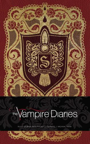 The Vampire Diaries Hardcover Ruled Journal (Science Fiction Fantasy) by