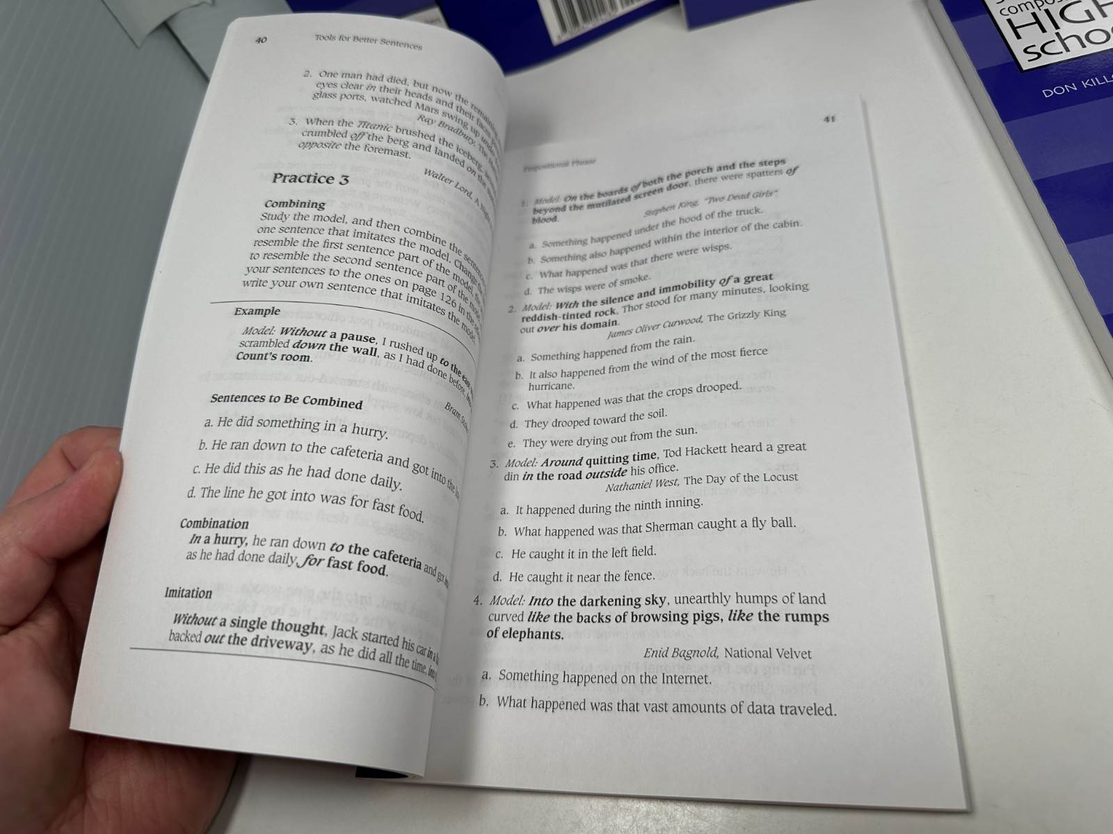 Sentence Composing for High School: A Worktext on Sentence Variety and Maturity