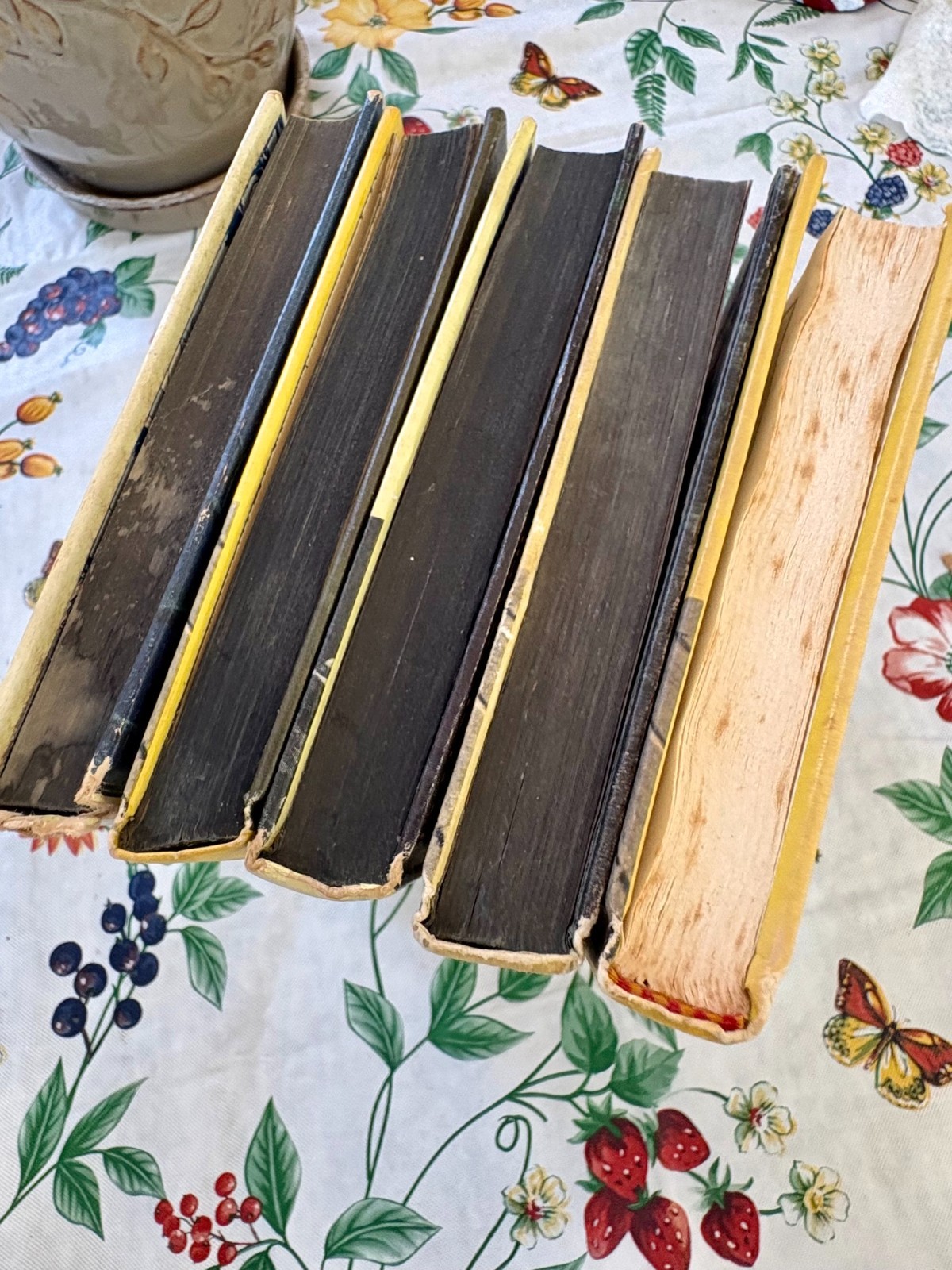 5 vintage NANCY DREW Hardcover Books by Carolyn Keene Lot 1946-1970