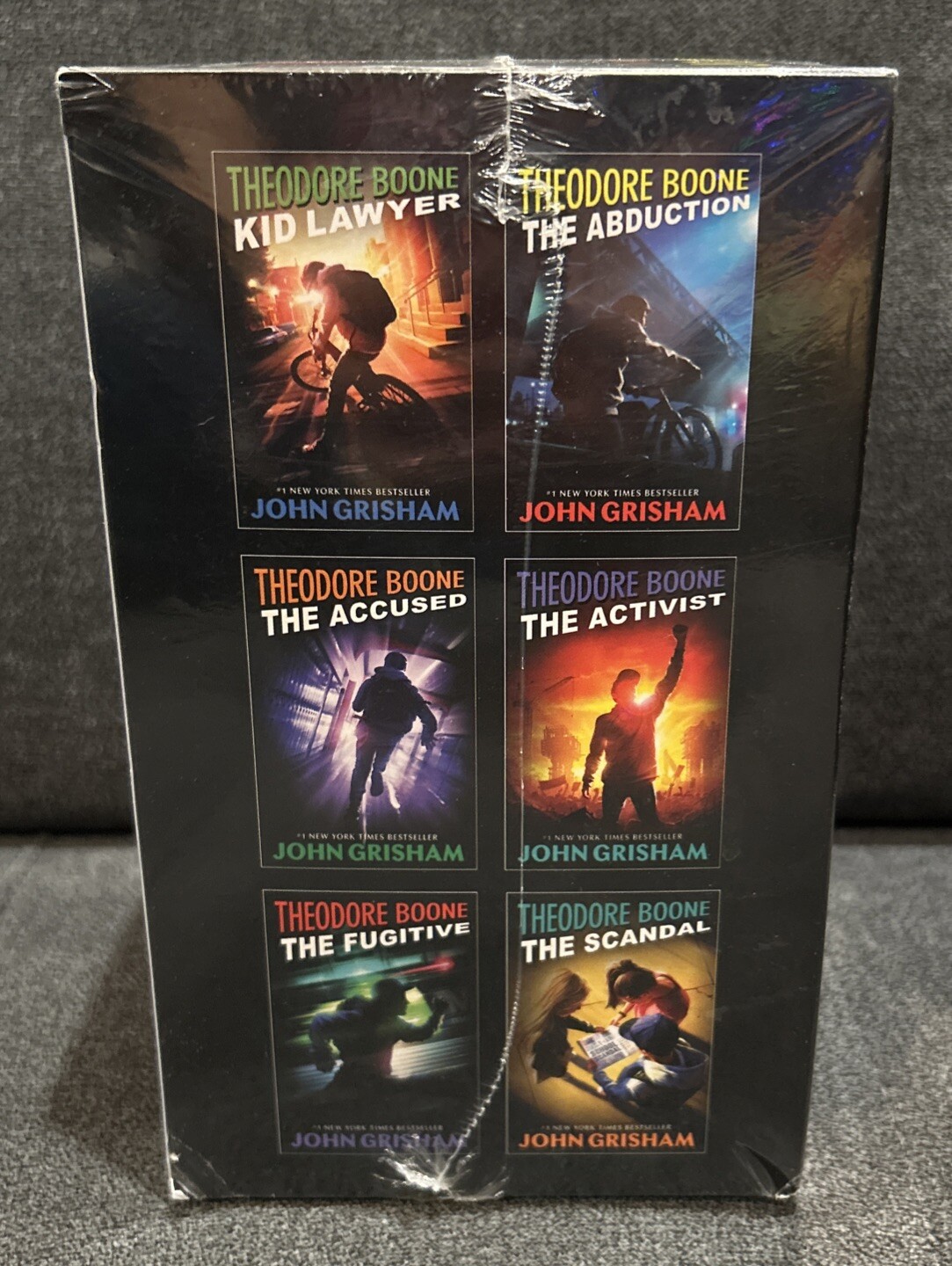 Theodore Boone 6-Book Box Set by John Grisham (2019, Uk-Trade Paper) New Sealed