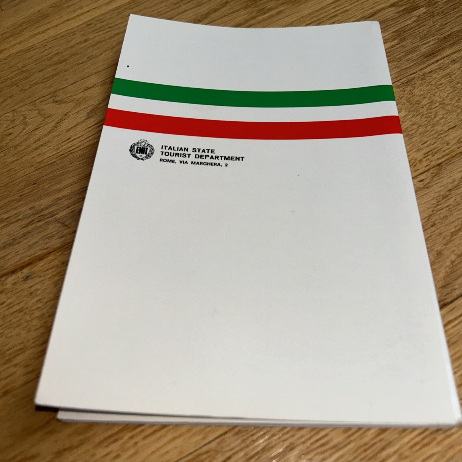 1969 A TRIP TO ITALY 128 Pages Different Itineraries ITALIAN STATE TOURISM Dept