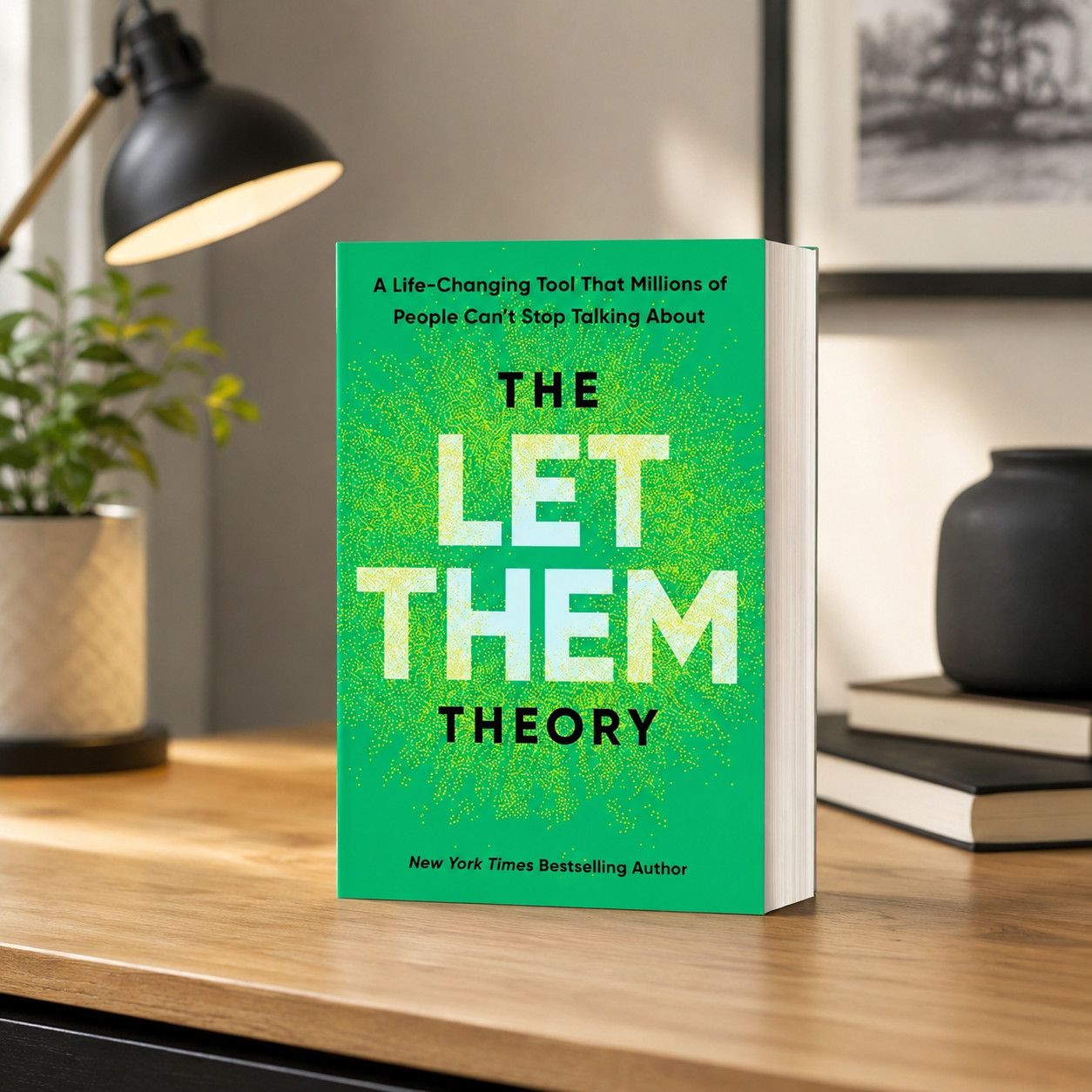 The Let Them Theory by Mel Robbins Self Help Motivation Paperback Book