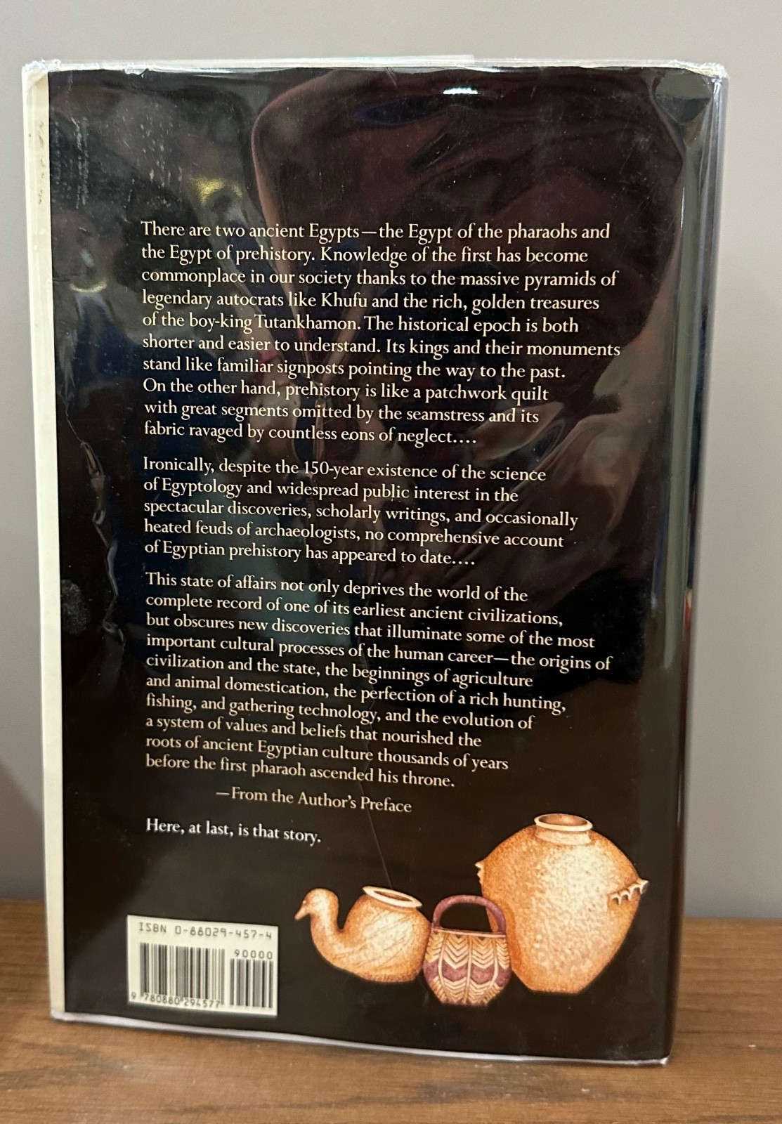 EGYPT BEFORE THE PHARAOHS by MICHAEL A. HOFFMAN 1979 HC/DJ