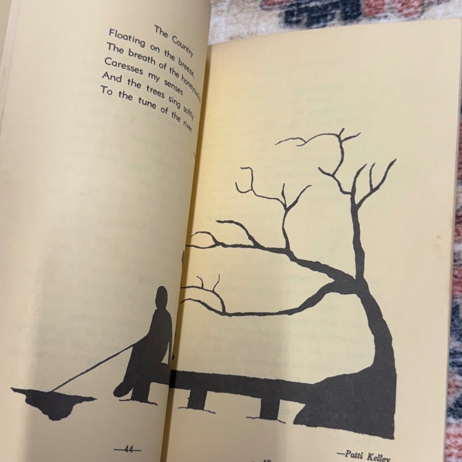 Vintage SEED 1972 Grissom High School Literary Magazine Yearbook Art Poetry