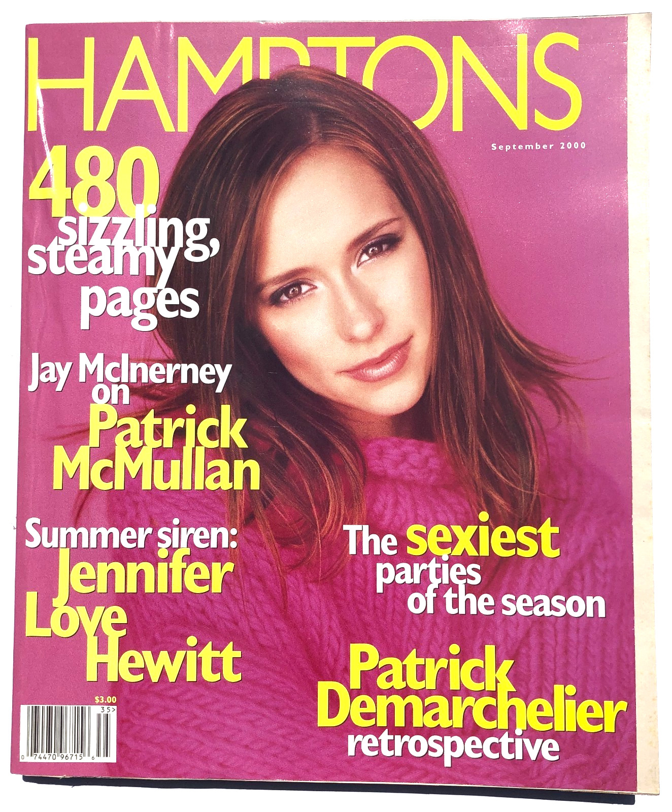 2000 HAMPTONS MAGAZINE Jennifer Love Hewitt Angie Harmon Donald Trump 480 Pages