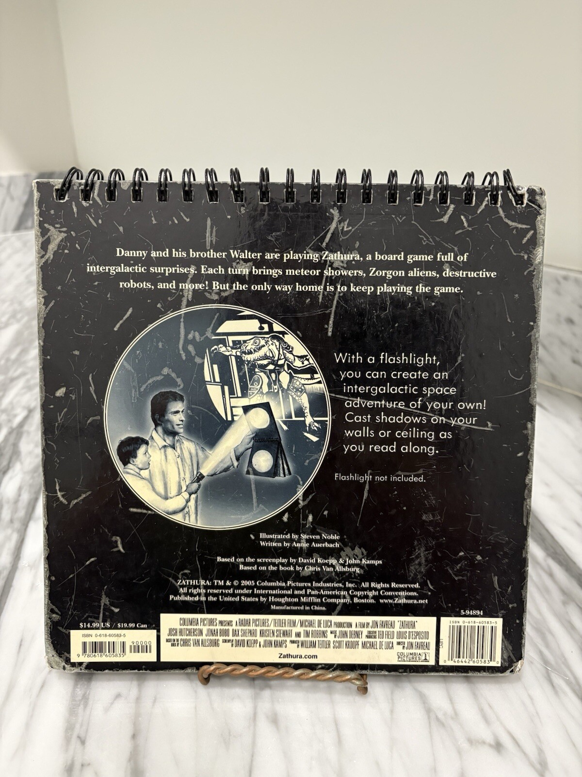 ZATHURA THE MOVIE SHADOWBOOK: AN INTERGALACTIC By Annie Auerbach & Steven Noble
