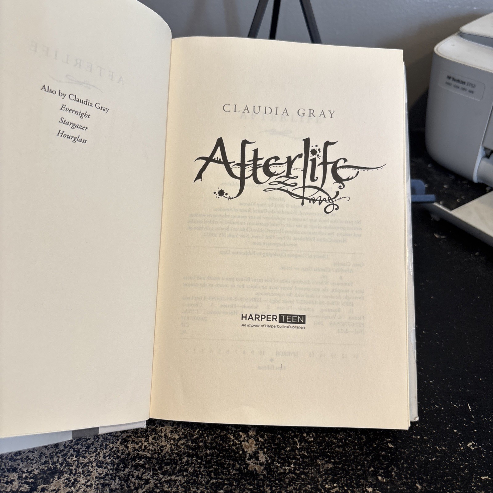 Evernight Ser.: Afterlife by Claudia Gray (2011, Hardcover) Vampires