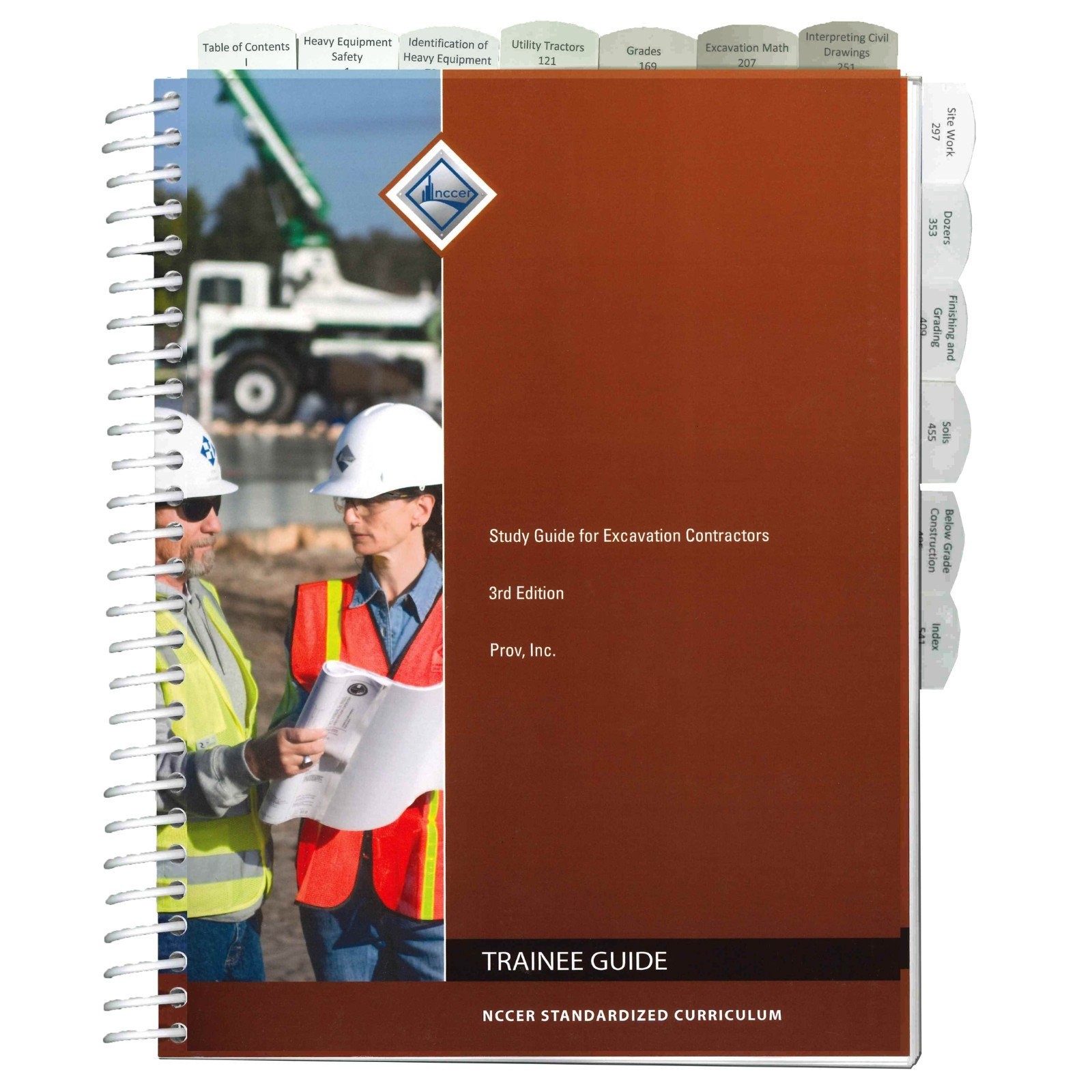 Highlighted and Tabbed – Study Guide for Excavation Contractors, 3rd Edition
