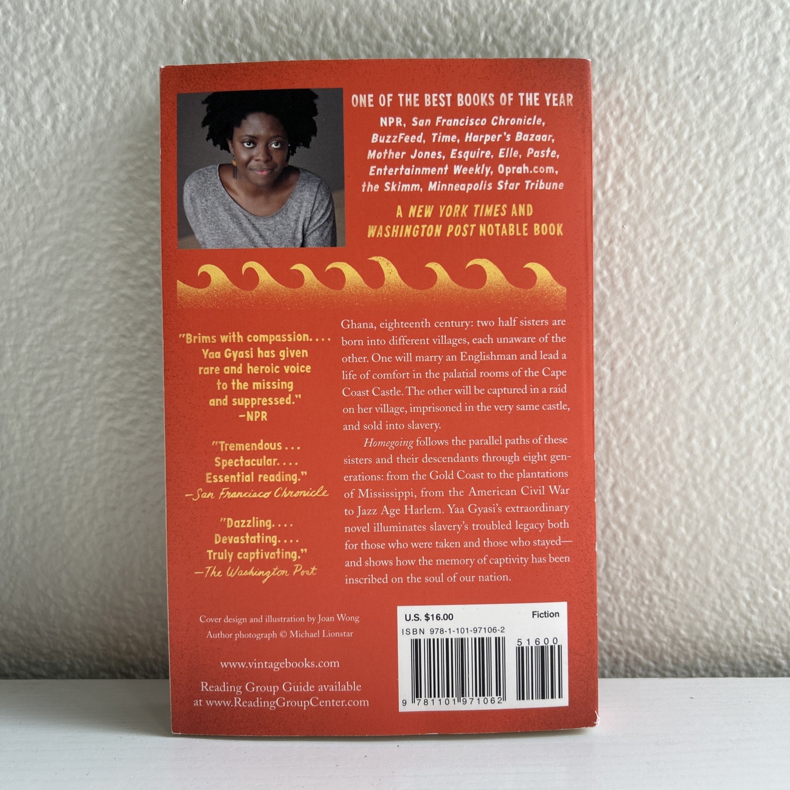 Homegoing by Gyasi, Yaa – great book! Paperback, preowned