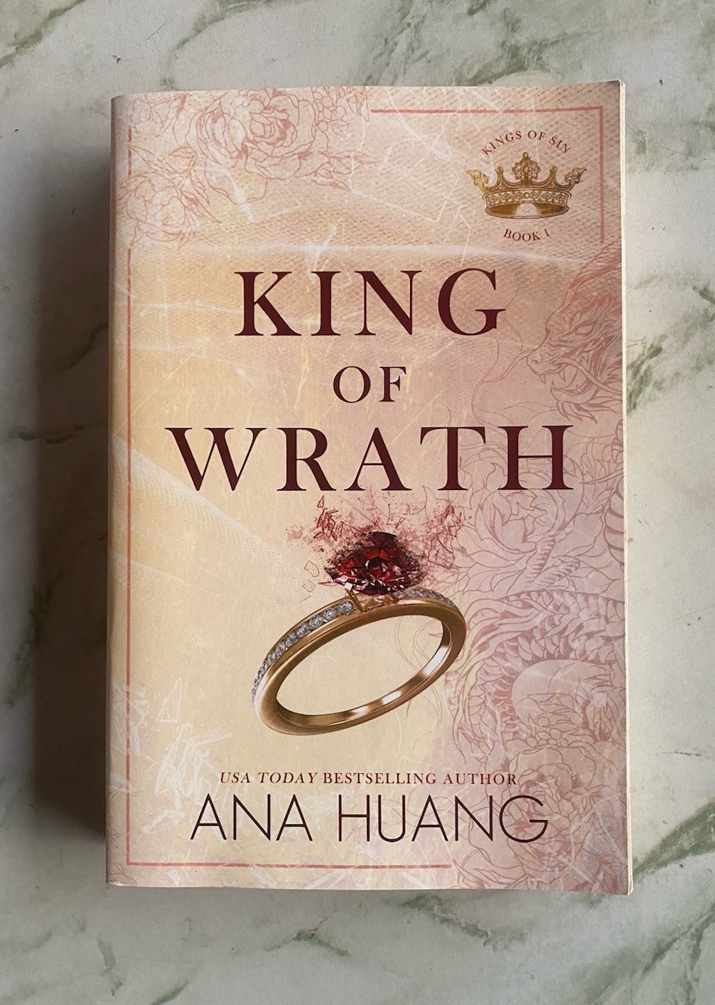 King of Wrath Ana Huang Barnes and Noble Exclusive LIMITED Edition Foiled Cover