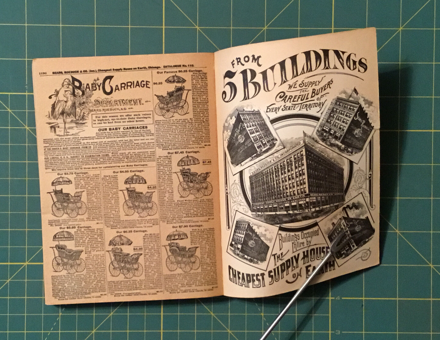 1900 FALL SEARS ROEBUCK BOOK, 1970 Copyright, Near Perfect! 1120 pages? COPY