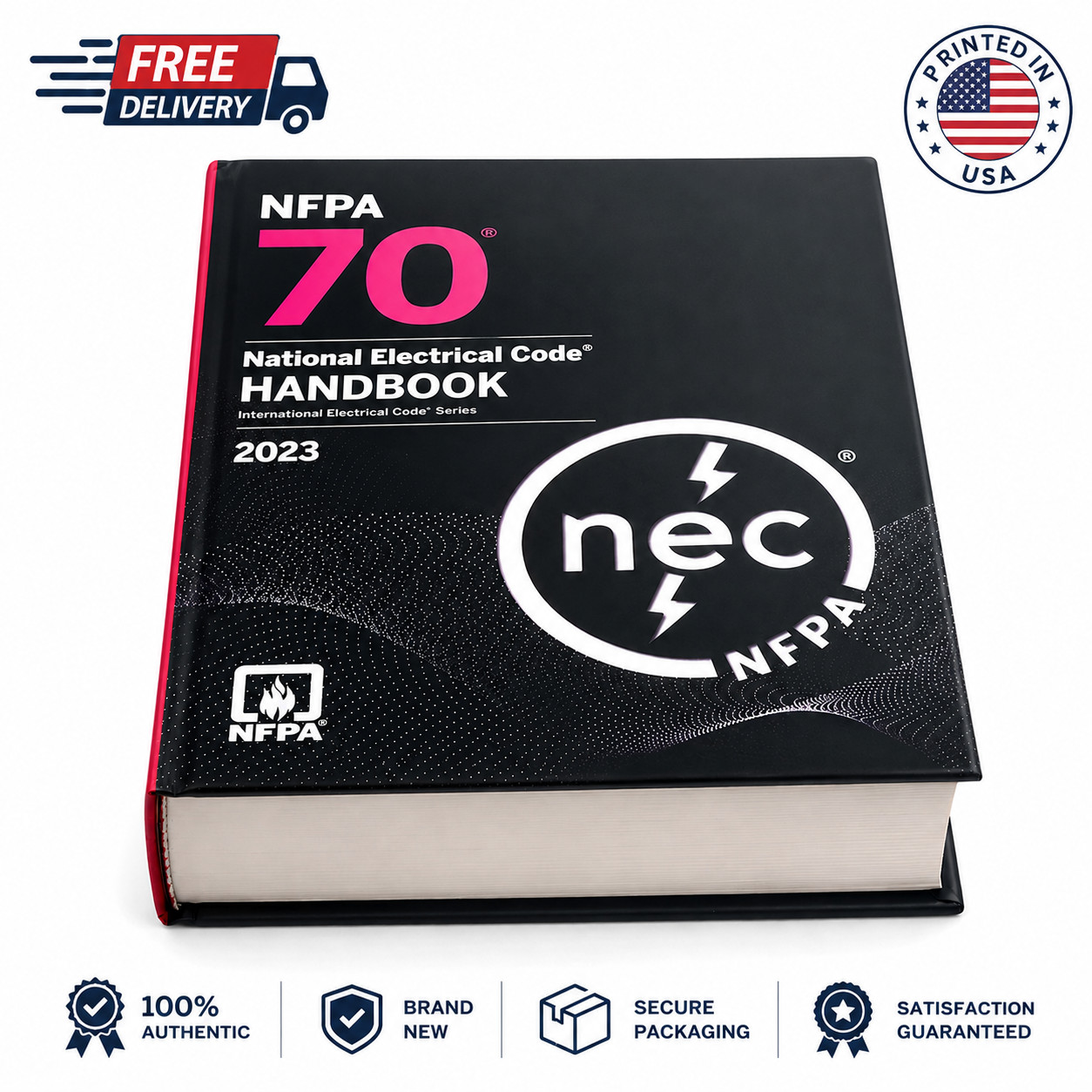 National Electrical Code 2023 Handbook 1st Edition NEC Electrical Guide Manual
