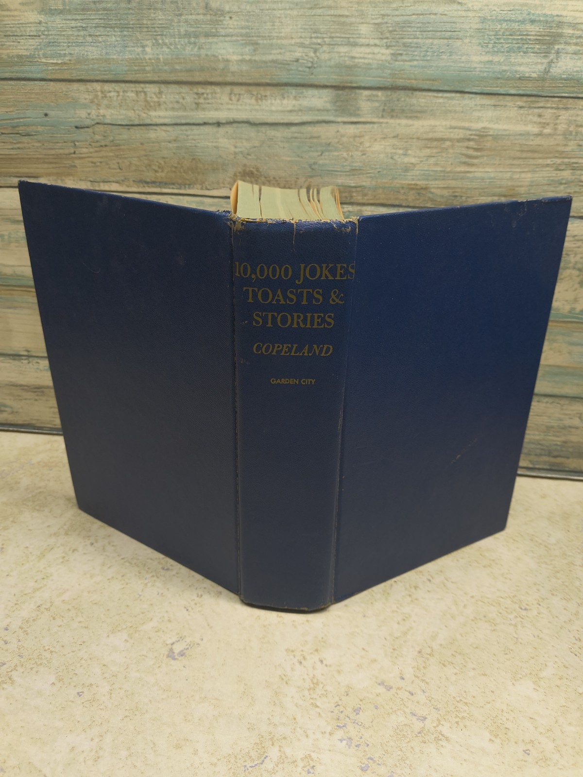 10000 Jokes Toasts and Stories Lewis & Faye Copeland 1940 hardcover
