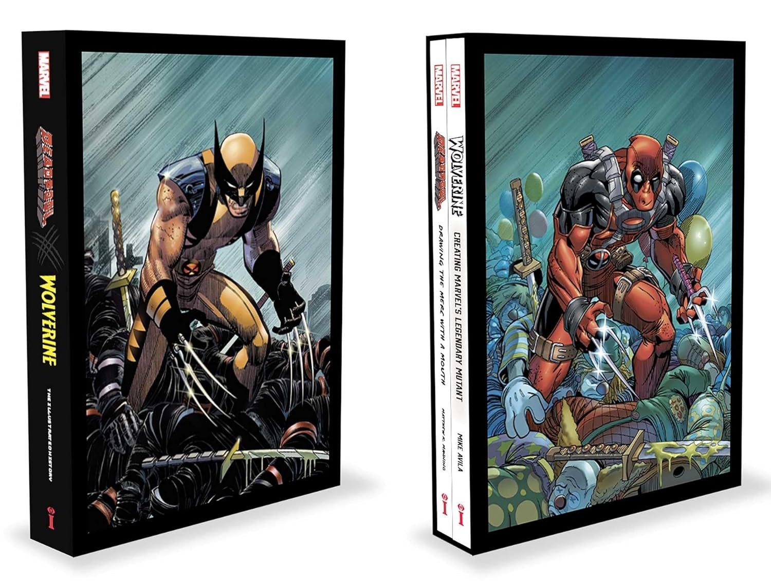 Marvel’s Deadpool and Wolverine: The Illustrated History Box Set Hardcover