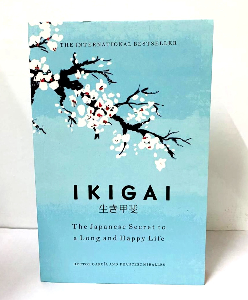 Ikigai The Japanese Secret to a Long and Happy Life Paperback usa stock