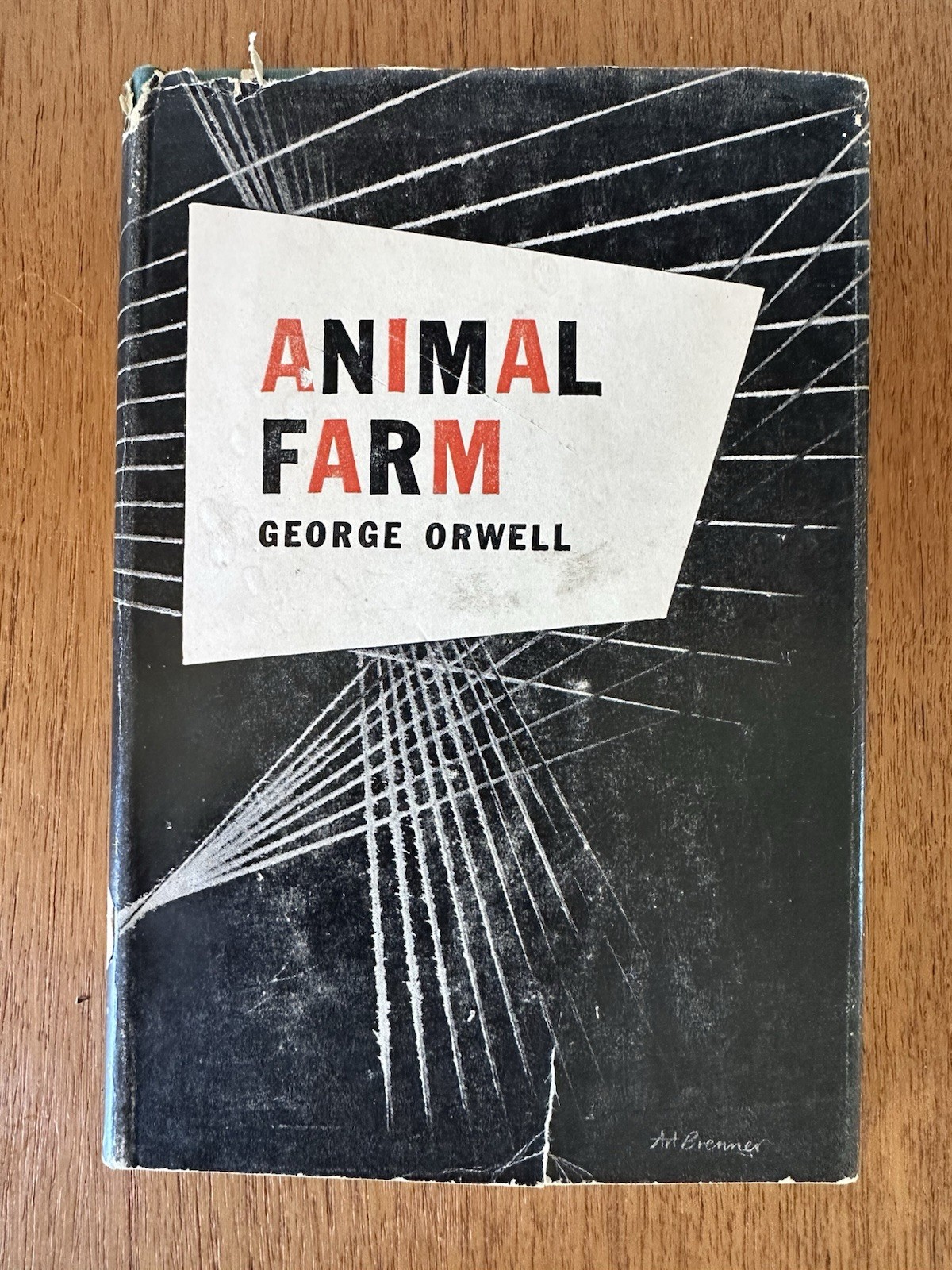 1946 Animal Farm George Orwell 1st Book Club Edition (BCE) Original Dust Jacket