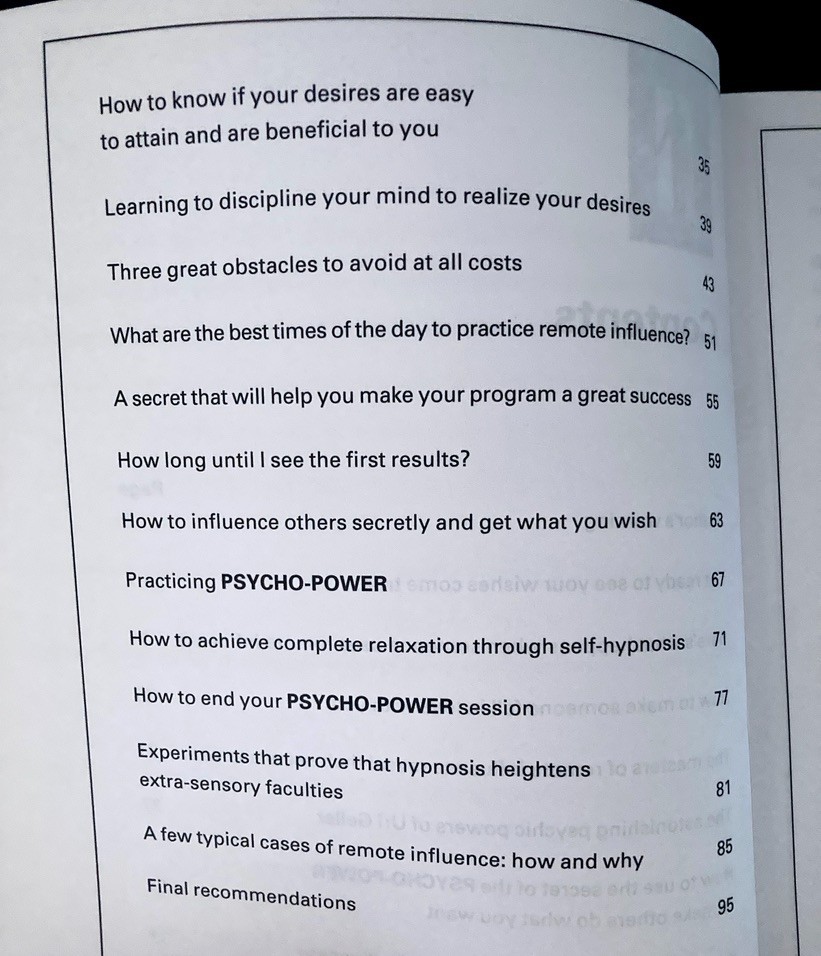 Psycho-Power A.C. Wolfmann Softcover 96 Pages EUC