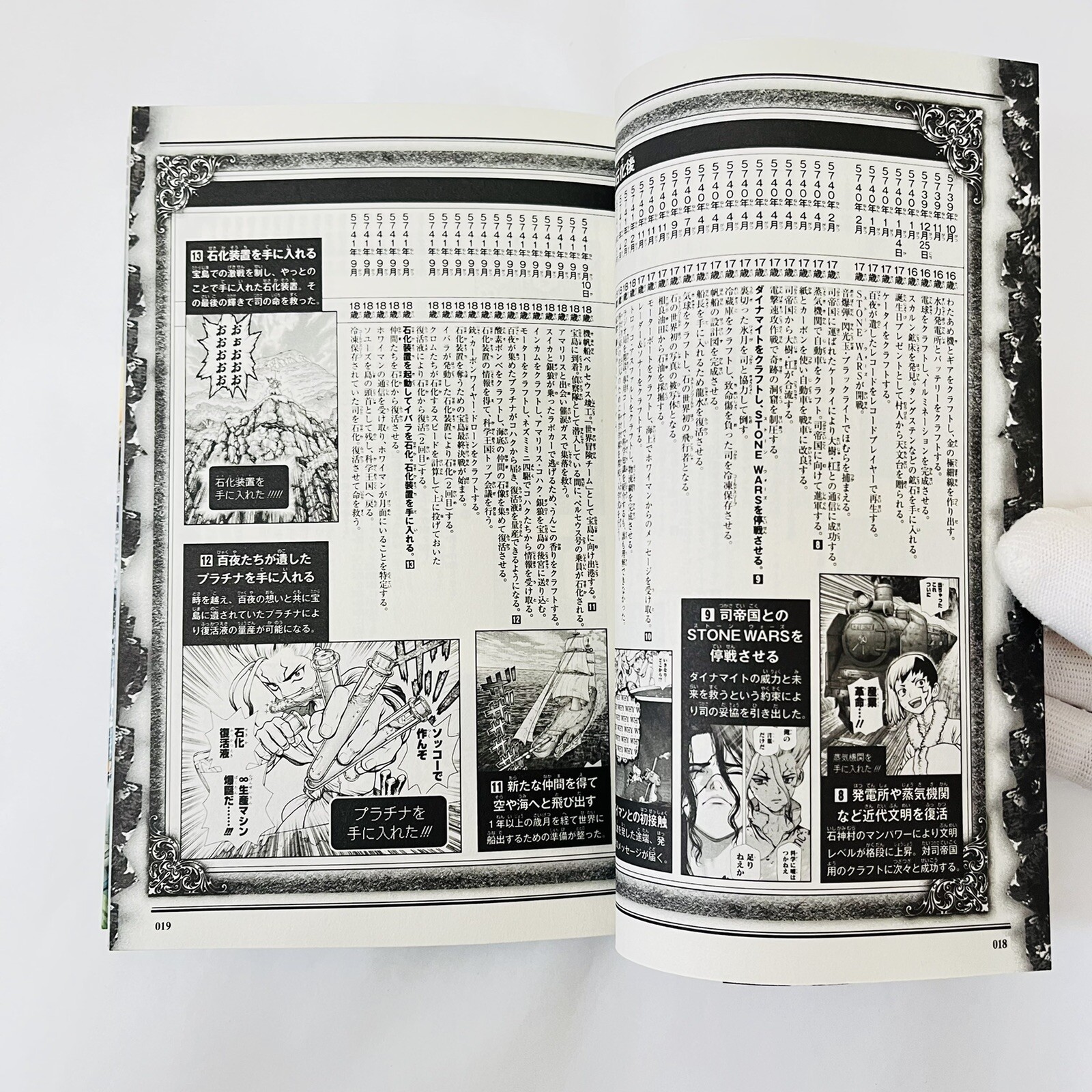 Dr.STONE Official Fan Book Encyclopedia of the Kingdom of Science Japan NEW
