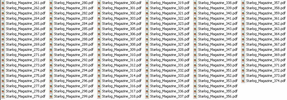 STARLOG MAGAZINE 370+ Select Issue Collection On USB Flash Drive