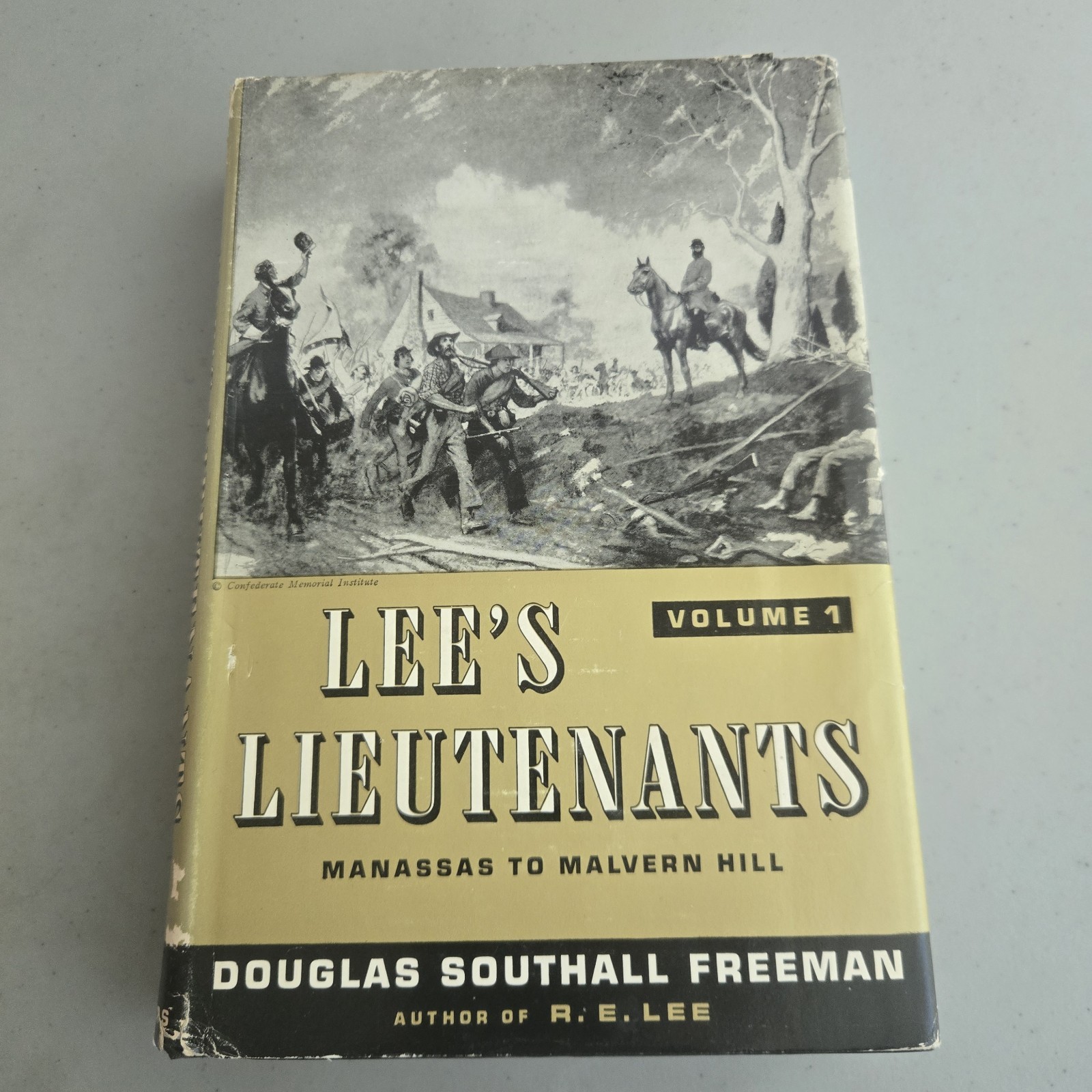 Lee’s Lieutenants 3-Volume Set by Douglas Southall Freeman 1942-44 Edition