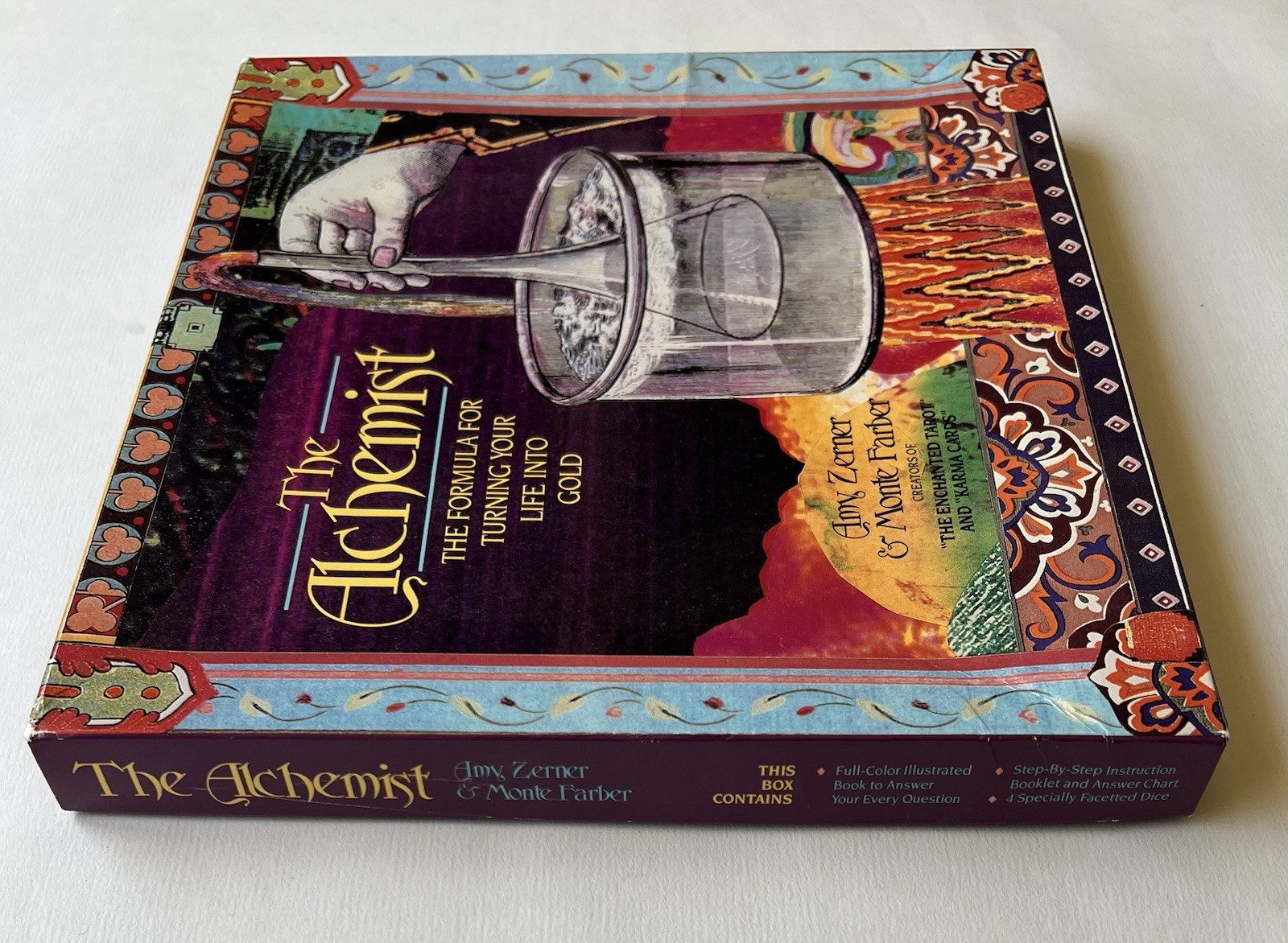 The Alchemist Amy Zerner Monte Farber Complete Boxed Set Book Dice 1st Ed