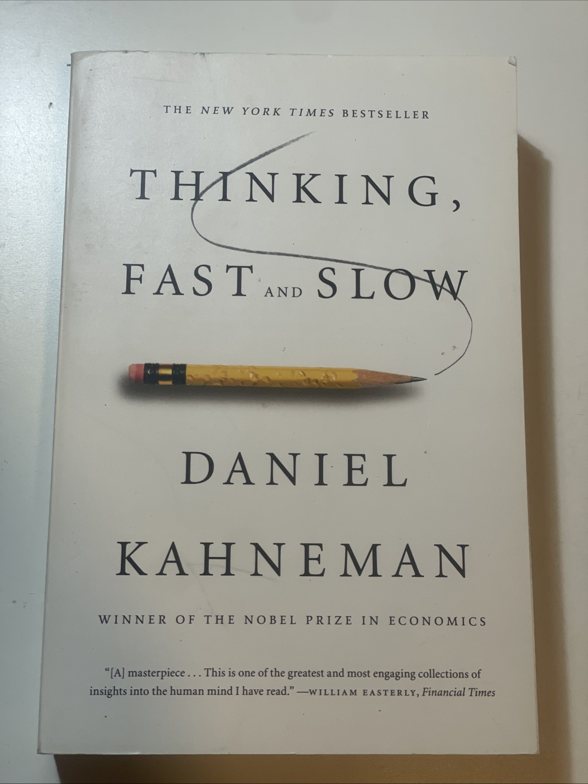 Thinking, Fast and Slow by Daniel Kahneman (2013, Trade Paperback)
