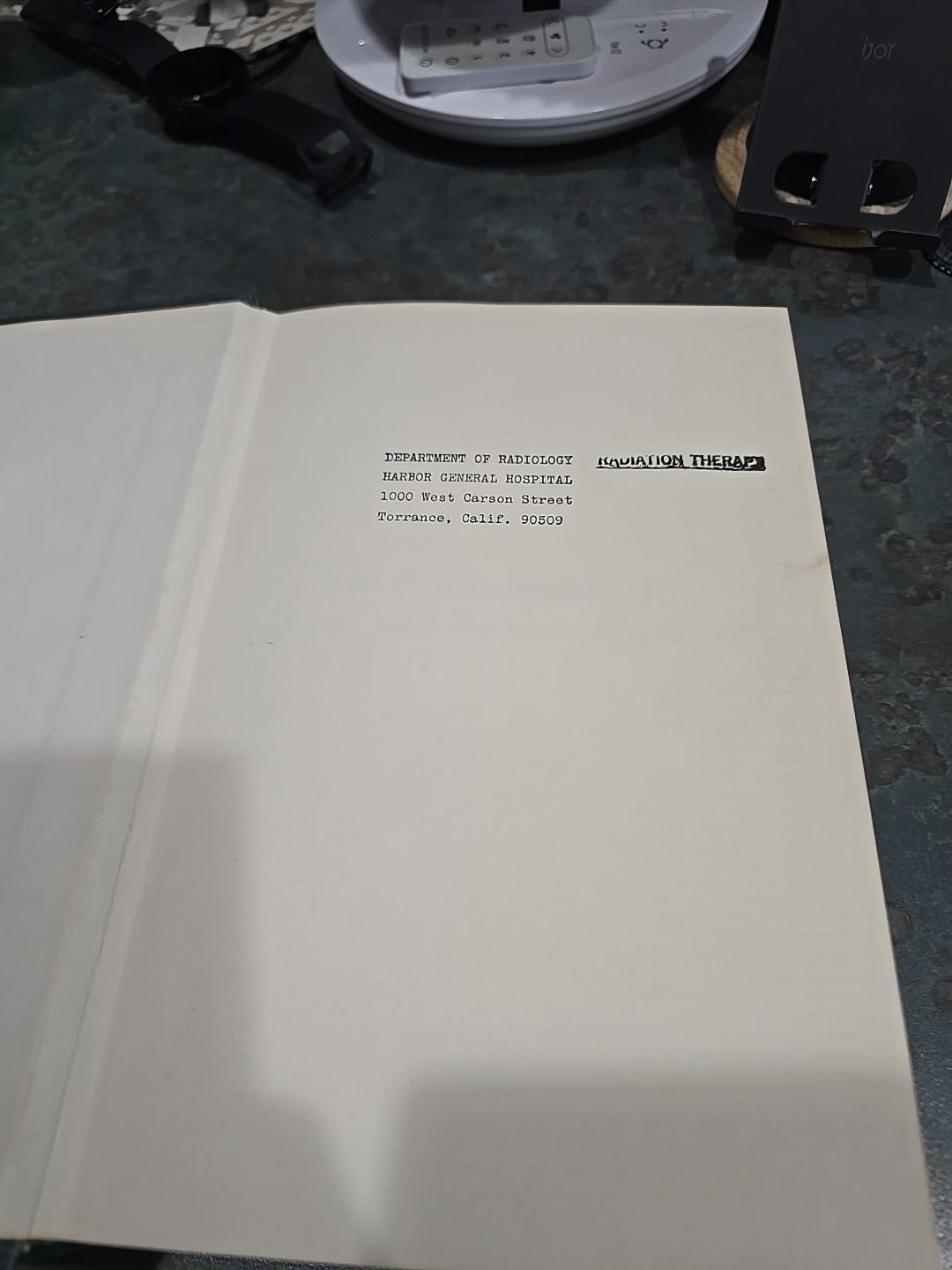 The Fundamentals of X-ray and Radium Physics (HC, 1965) Joseph Selman, M.D.