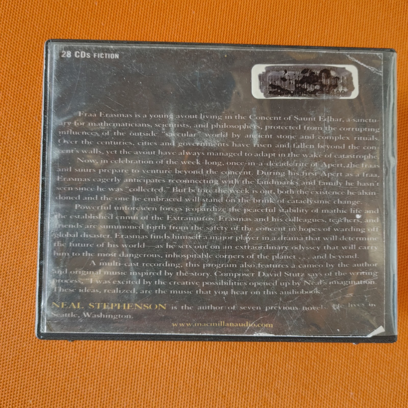 Neal Stephenson Anathem Audiobook Unabridged 28 CD