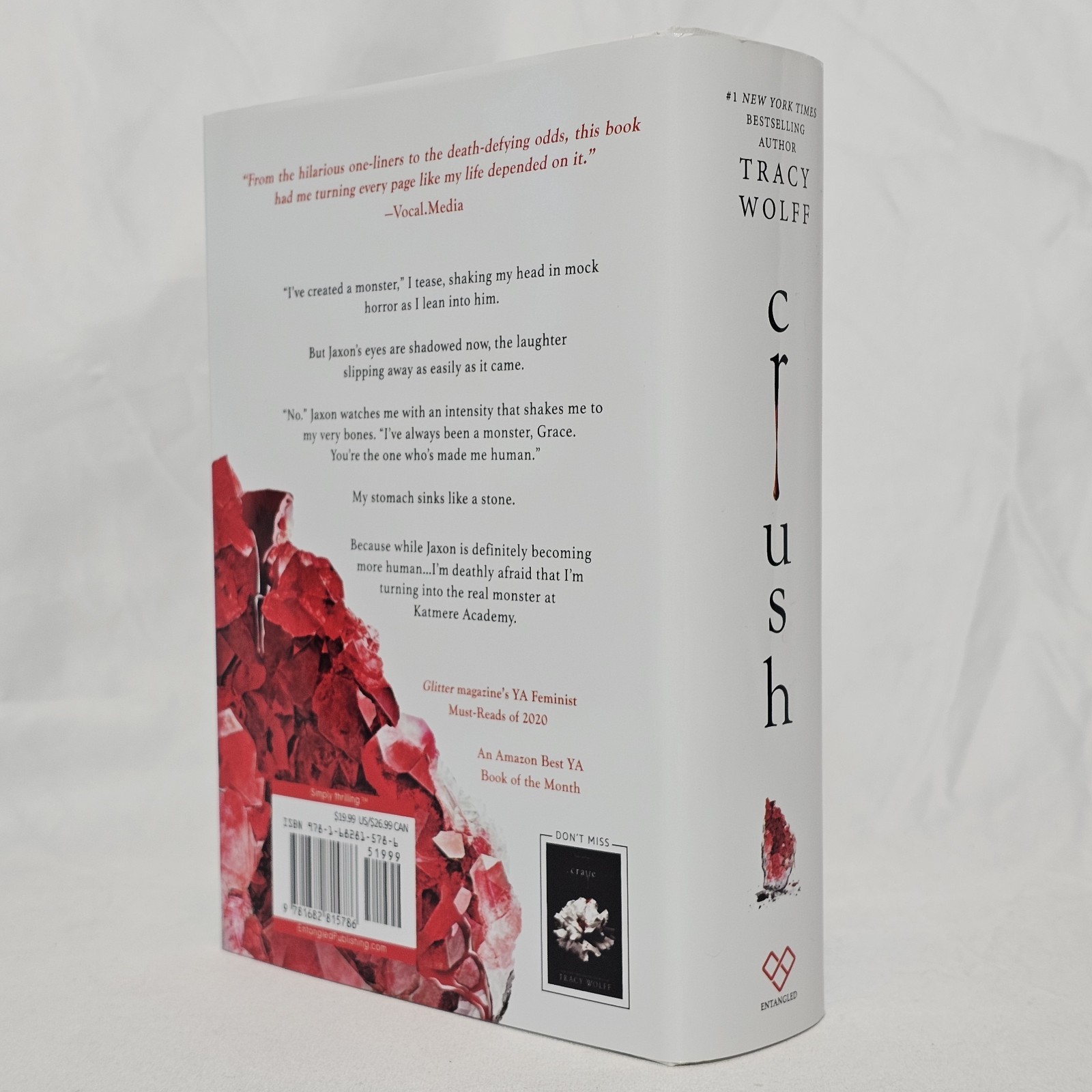 Crush – Tracy Wolff – First Edition – Hardcover w/ Dustcover