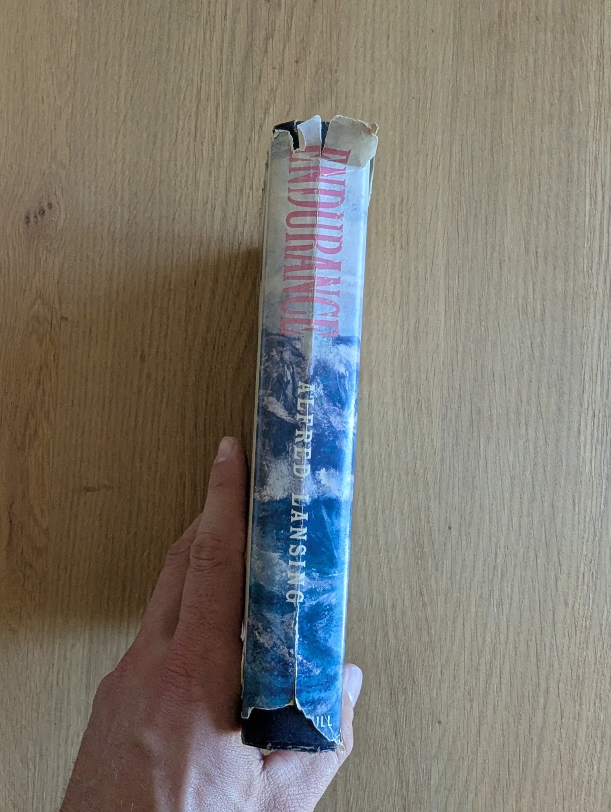 ENDURANCE by ALFRED LANSING – 1959 1st EDITION HARDCOVER w/ DUST JACKET