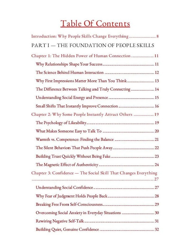 People Skills: Master the Art of Connection & Social Intelligence – Wang.Xinm (N