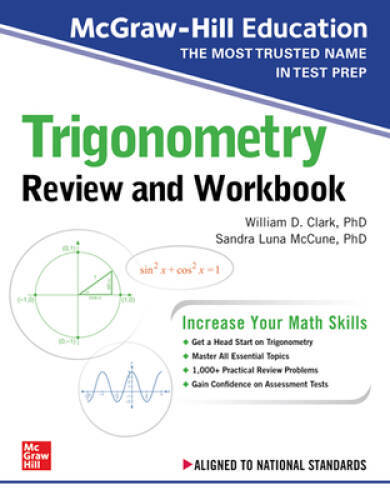 McGraw-Hill Education Trigonometry Review and Workbook – Paperback – GOOD