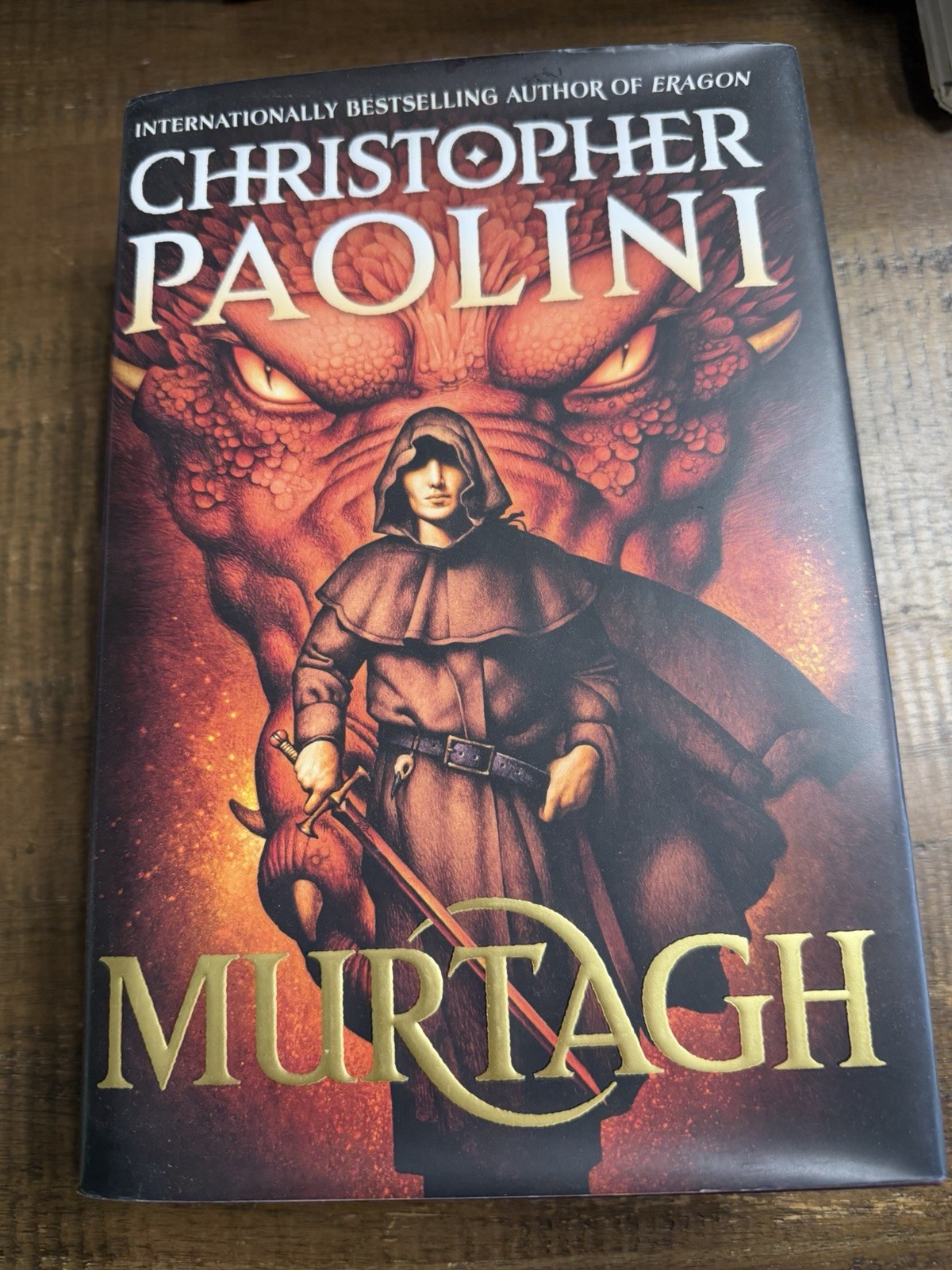 MURTAGH by Christopher Paolini 1st Edition 2023 Hardcover Eragon Fantasy Book