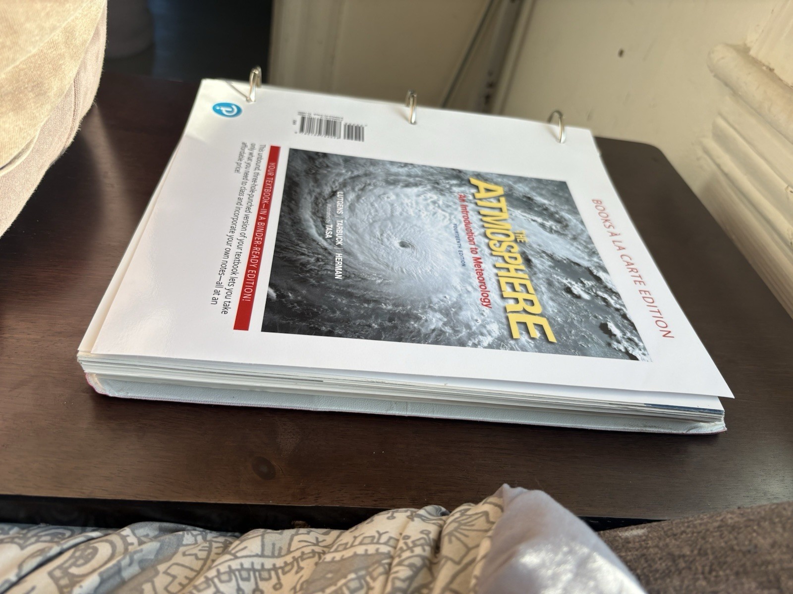 Atmosphere : An Introduction to Meteorology (2018, Ringbound