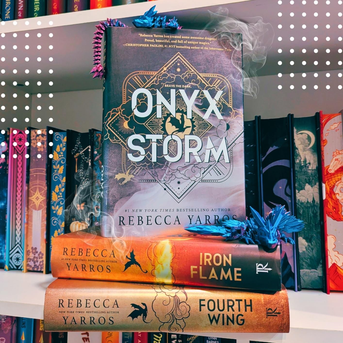 Onyx Storm Target Exclusive Edition By Rebecca Yarros Hardcover IN HAND New !