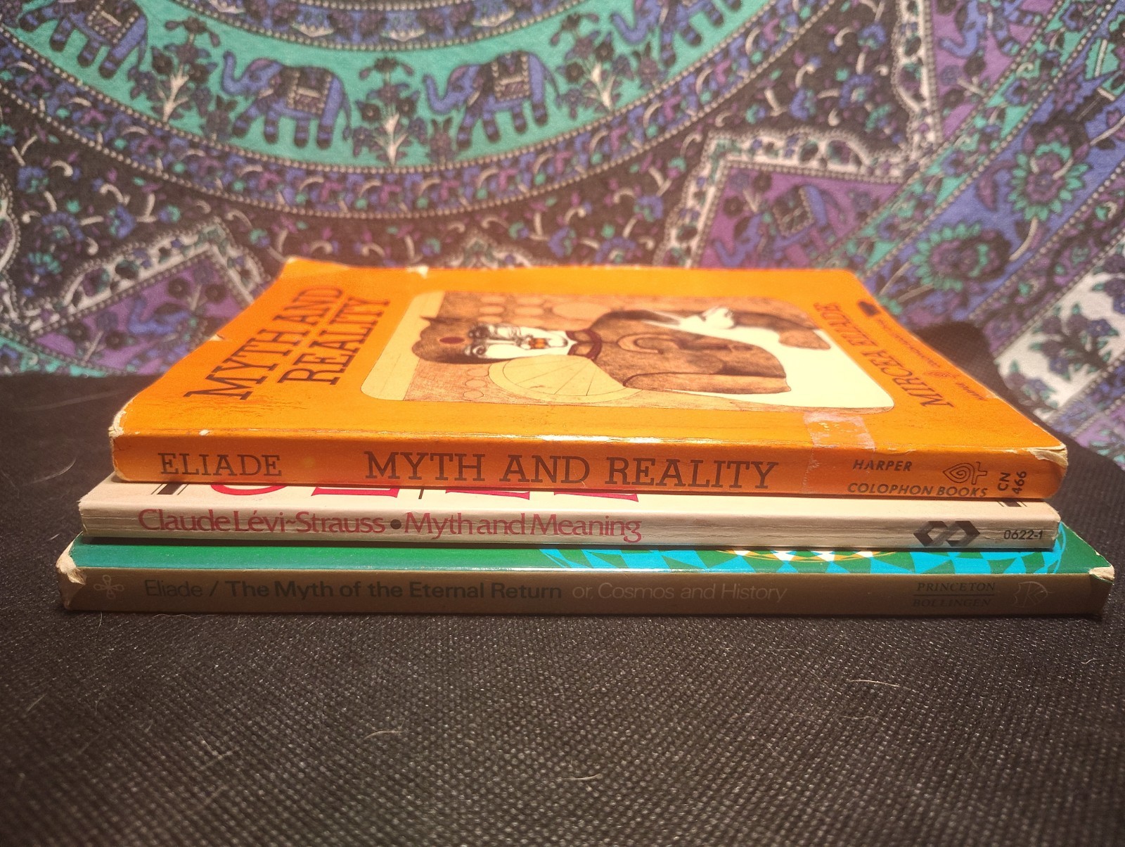 Myth and Reality Cosmos and History Mircea Eliade Myth and Meaning Levi-Strauss