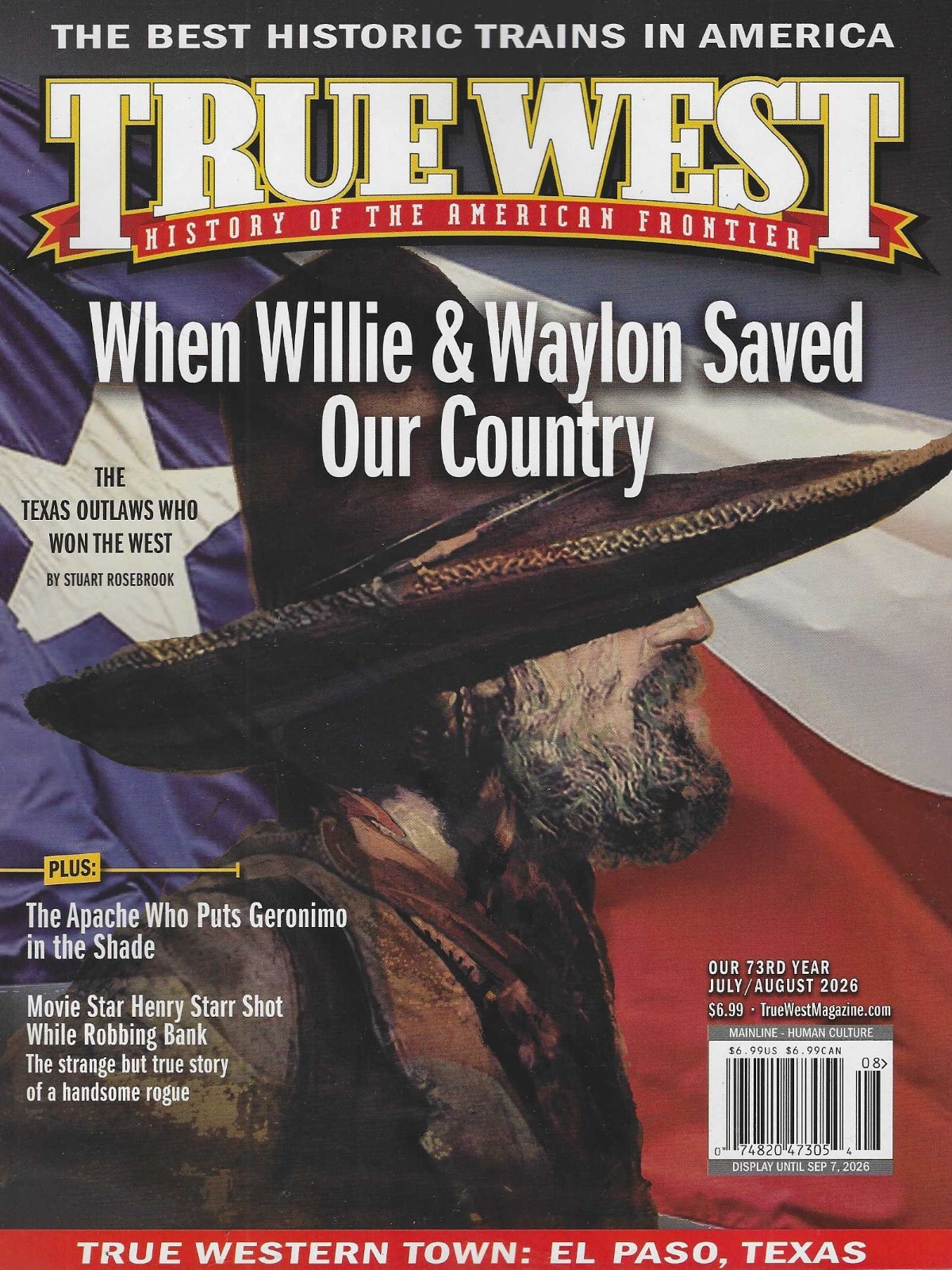 True West Magazine July / August 2026: Wilie & Waylon