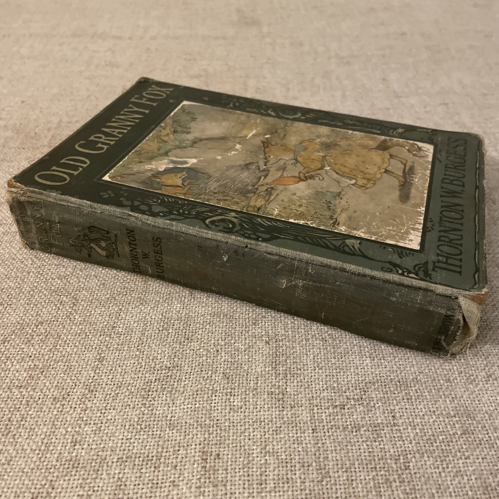 Old Granny Fox By Thornton W. Burgess 1920 HC SIGNED First Edition