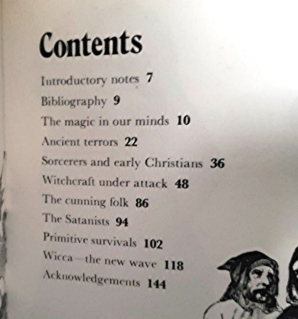 OCCULT: WITCHCRAFT, Eric Maple, Illustrated Book