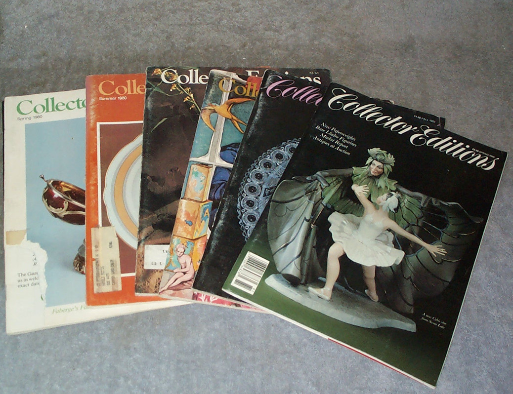 Collector Editions Quarterly, CHOICE of Issues 1980-1988 Price is $5.99 EACH