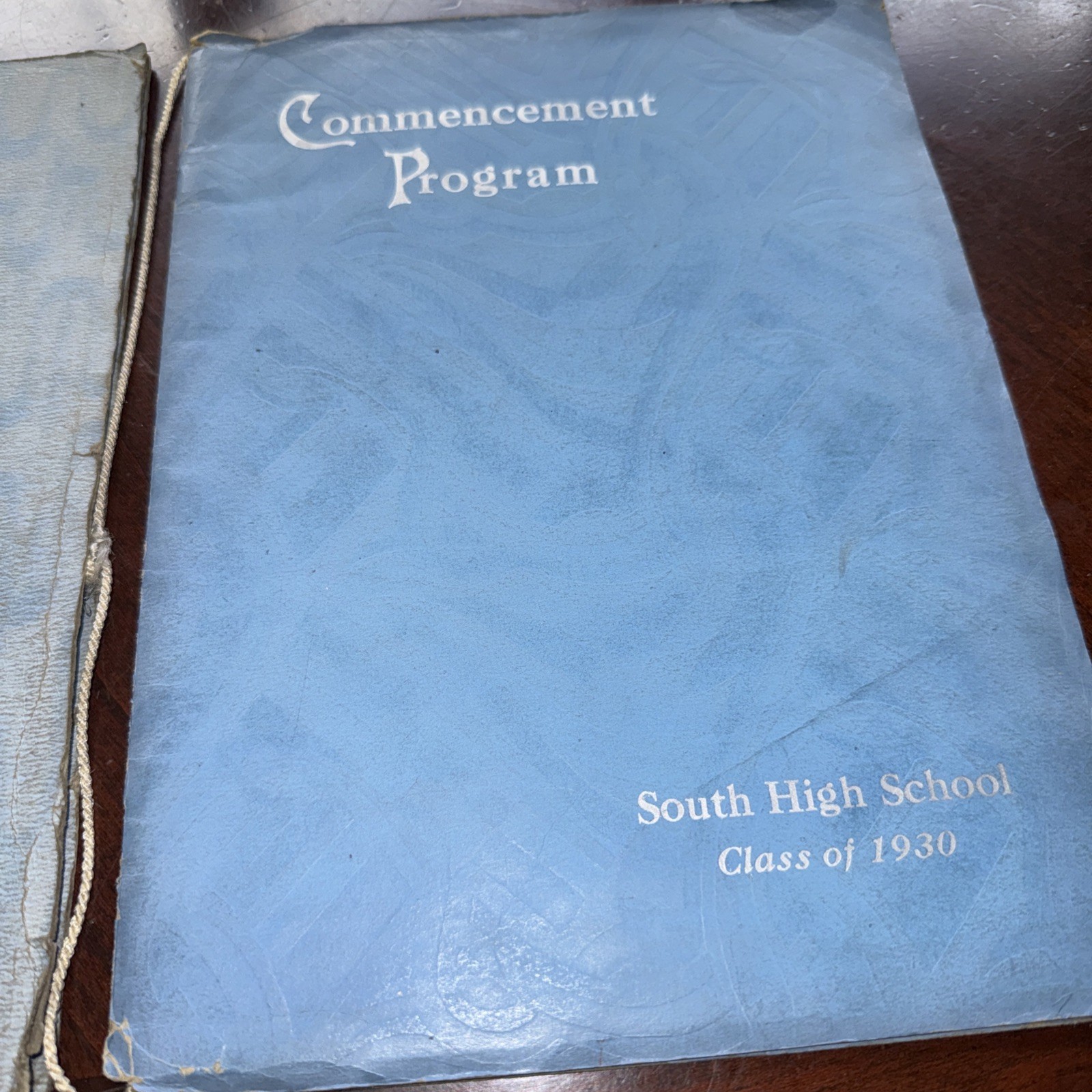 1930 & 1931 Commencement Week Program From South High School Columbus, Ohio