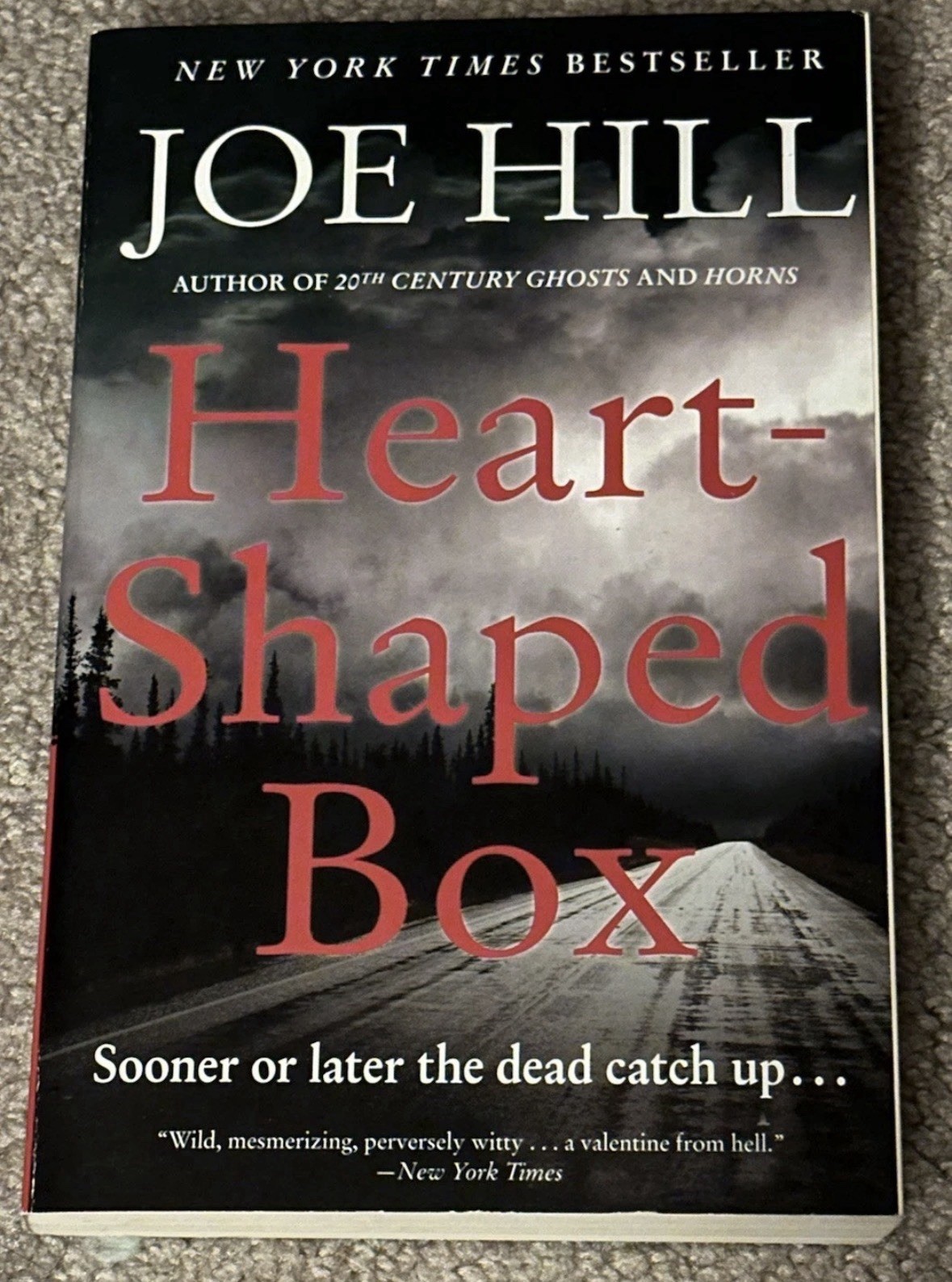 Lot of 2 Horror Joe Hill Heart Shaped Box & Nicole Trope The Boy In The Photo PB