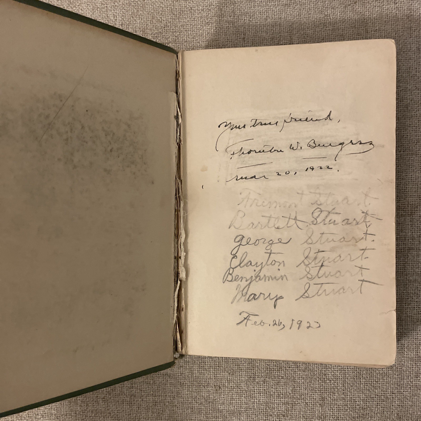 Old Granny Fox By Thornton W. Burgess 1920 HC SIGNED First Edition