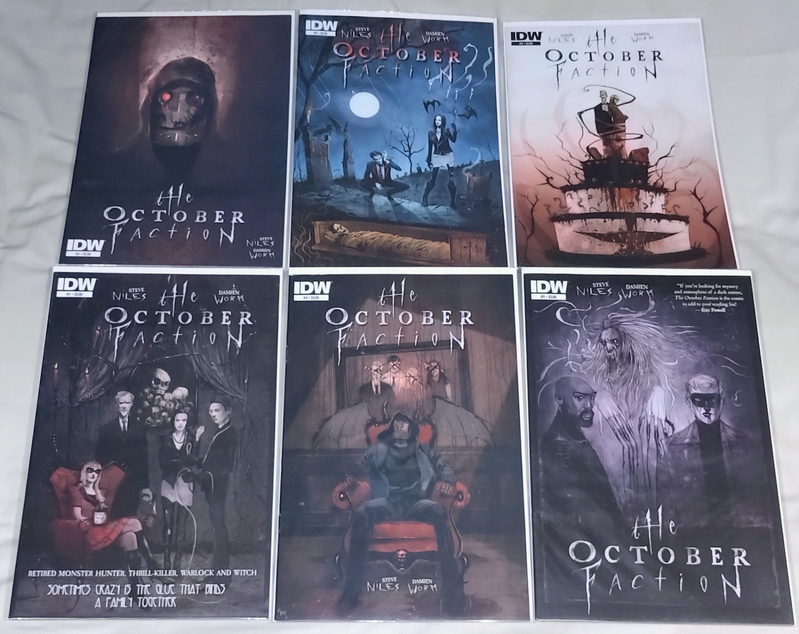 The October Faction #1-18 Complete Series/Run – IDW Publishing (2014) NM/VF